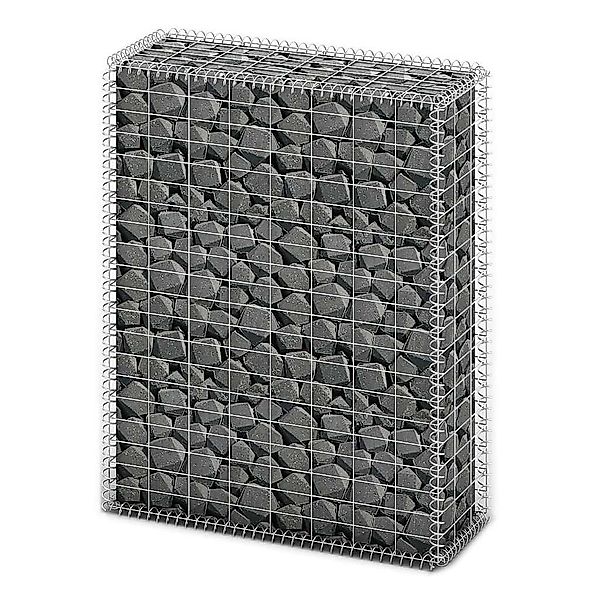 vidaXL Gartenzaun Steinkorb Gabione mit Deckeln günstig online kaufen