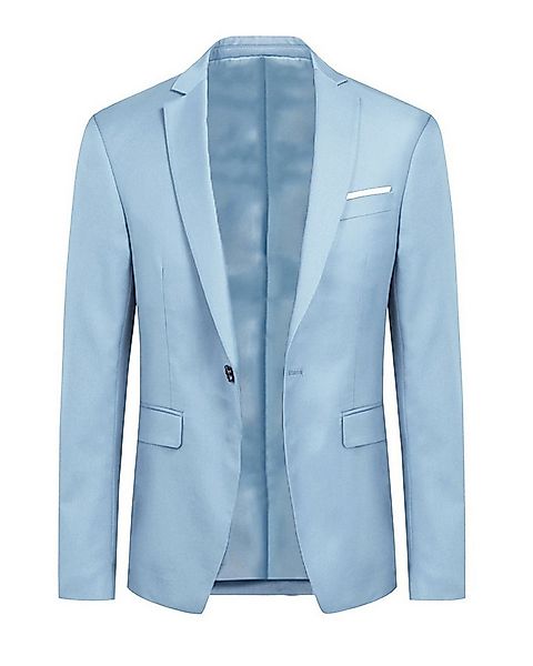 Allthemen Anzugsakko in klassischem Design Sakko mit einem Knopf günstig online kaufen