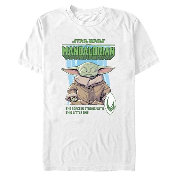 Star Wars - The Mandalorian - Grogu Strong Force - Männer T-Shirt günstig online kaufen