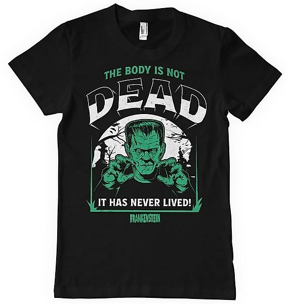 Universal Monsters T-Shirt Frankenstein The Body Is Not Dead T-Shirt günstig online kaufen