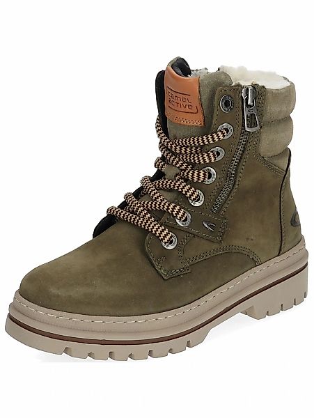 camel active Schnürstiefelette "camel active Stiefelette Leder" günstig online kaufen