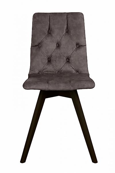 andas Esszimmerstuhl "Rania", (Set), 2 St., Samtvelours, mit Massivholzbein günstig online kaufen