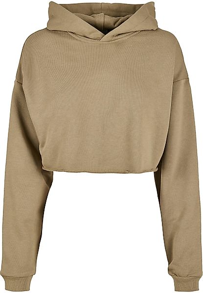 URBAN CLASSICS Rundhalspullover "Urban Classics Damen Ladies Oversized Crop günstig online kaufen