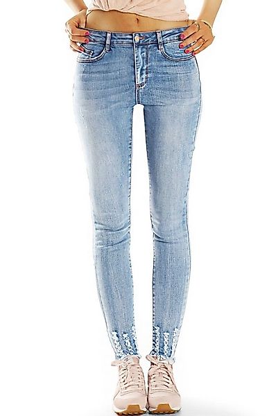 be styled Skinny-fit-Jeans Medium Waist Röhrenjeans Skinny Fit Stretch Hose günstig online kaufen