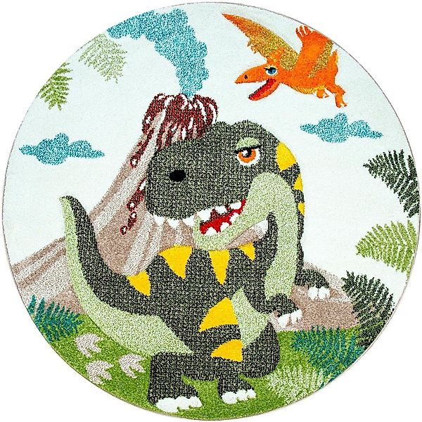 Paco Home Kinderteppich Diamond 636, rund, günstig online kaufen