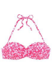 Vivance Bügel-Bandeau-Bikini-Top Leni, mit gelaserter Wellenkante günstig online kaufen