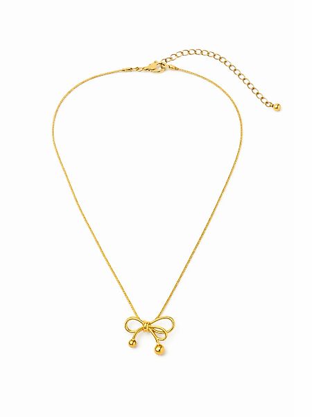 COLLEZIONE ALESSANDRO Kette mit Anhänger "Schleife" mit filigraner Schleife günstig online kaufen