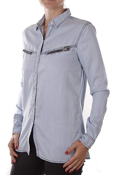 Diesel Langarmbluse Diesel C-Sovita Camicia Damen Bluse Denim günstig online kaufen