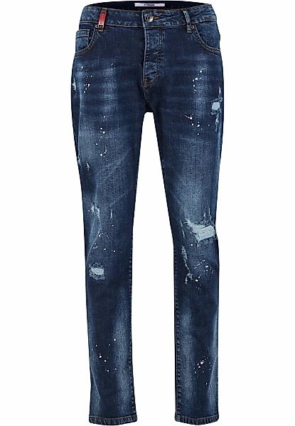 2Y Premium Bequeme Jeans "2Y Premium CARLOS DESTROYED SLIM FIT JEANS" günstig online kaufen