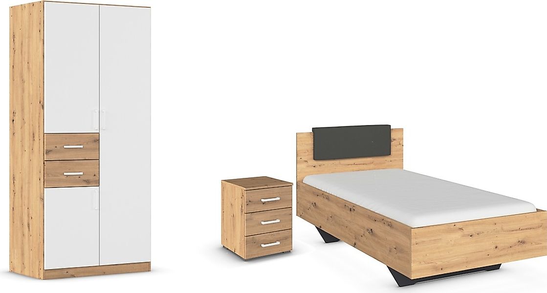 rauch Schlafzimmer-Set "Komplettzimmer Komplettschlafzimmer Schlafzimmer-Se günstig online kaufen