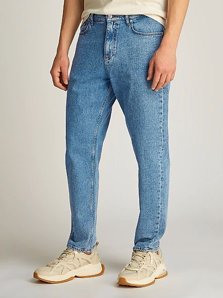 Tommy Jeans Gerade Jeans "Isaac Relaxed Tapered" Relaxed‑Fit‑Jeans mit koni günstig online kaufen
