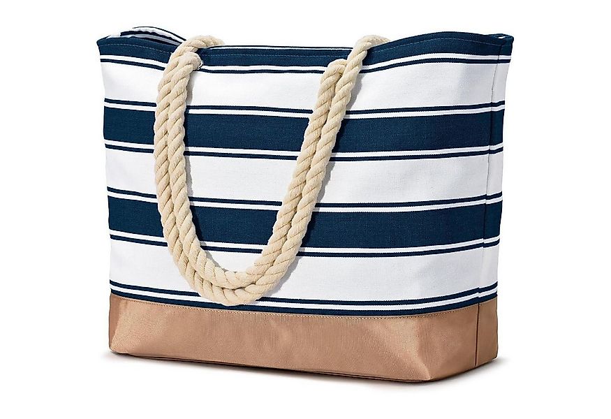 LuxusKollektion Strandtasche Strandtasche Damen Groß mit Nass- und günstig online kaufen