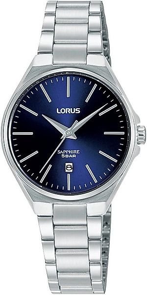 LORUS Quarzuhr RJ267BX9, Armbanduhr, Damenuhr, Saphirglas Edelstahlarmband günstig online kaufen