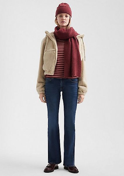 QS Bootcut-Jeans Jeans-Hose CATIE Jeans Catie / Slim Fit / Mid Rise / Bootc günstig online kaufen