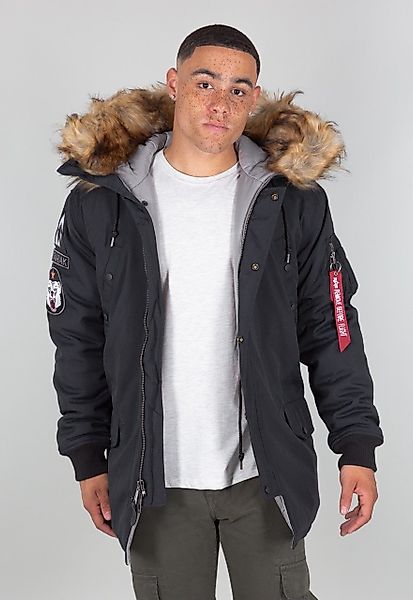 Alpha Industries Winterjacke Arctic Discoverer schwarz günstig online kaufen