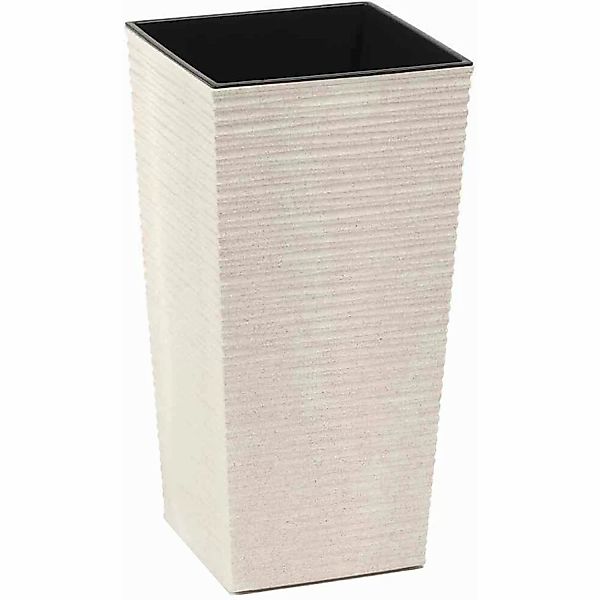 Siena Garden Pflanzkübel, Rillenoptik, eckig günstig online kaufen