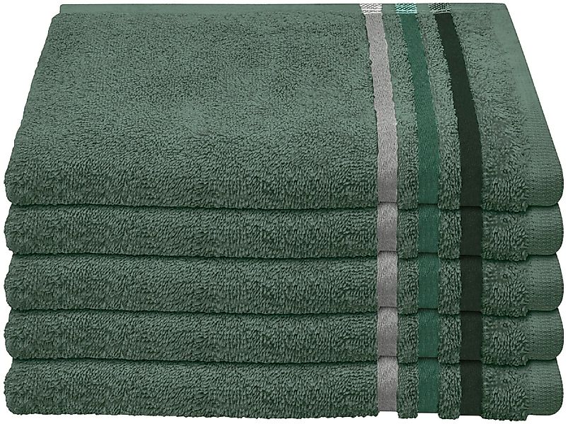 Schiesser Gästehandtücher Skyline Color aus 100 günstig online kaufen