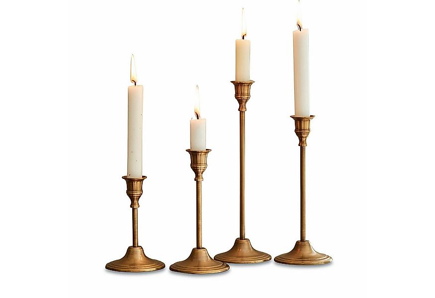 Mirabeau Kerzenständer Kerzenständer 4er Set Namoris gold günstig online kaufen