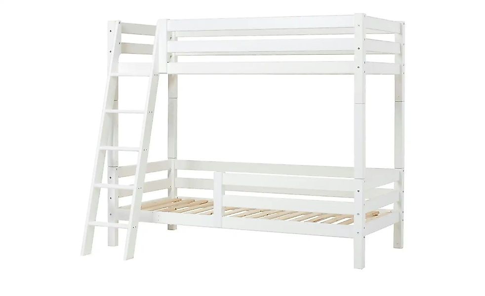 Hoppekids Etagenbett  ECO Luxury ¦ weiß ¦ Maße (cm): B: 124 H: 177 Betten > günstig online kaufen