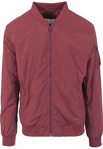 URBAN CLASSICS Allwetterjacke "Urban Classics Herren Light Bomber Jacket" 1 günstig online kaufen