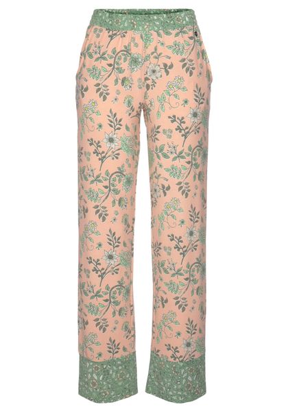 LASCANA Schlafhose im Blumen Allover-Druck günstig online kaufen