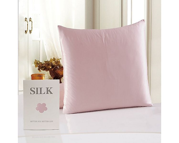Vivi Idee Kissenbezug 100 % Maulbeerseide 22 Momme Satin Luxus 40x40cm 1 St günstig online kaufen