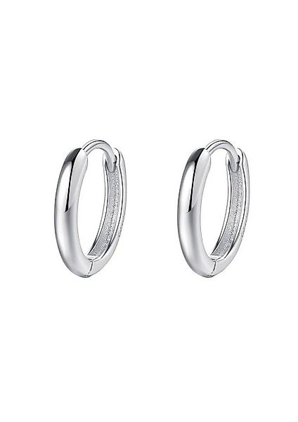 Hey Happiness Klappcreolen Chunky Herren, 18K vergoldet, Basic Männer Ohrri günstig online kaufen