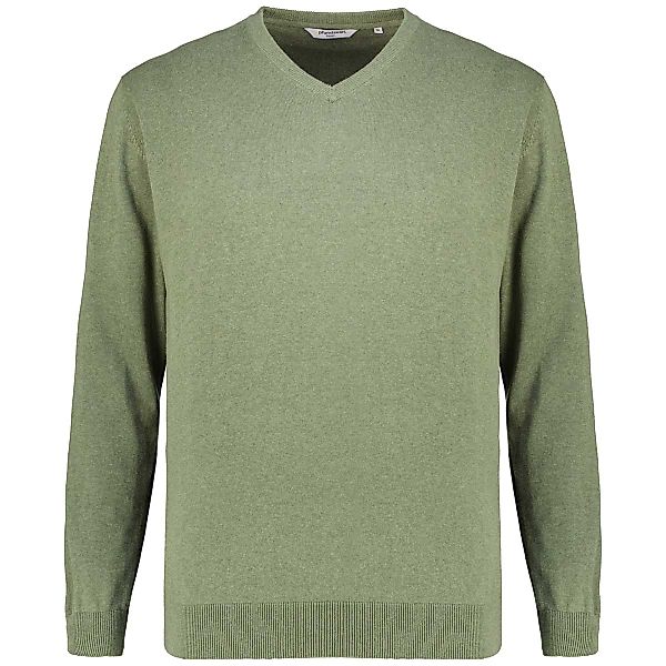 Pfundskerl Pullover aus reiner Baumwolle Farbe oliv Größe: 5XL günstig online kaufen