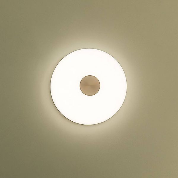 Northern LED-Wandleuchte Glint, Ø 36 cm, Glas, opalweiß günstig online kaufen