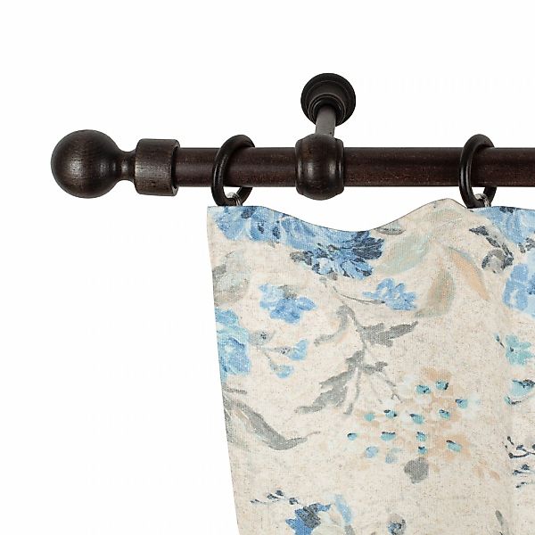 SN DECO GROUP Gardinenstange "Giro" 1 läufig-läufig Fixmaß 28 mm, Holz, ver günstig online kaufen