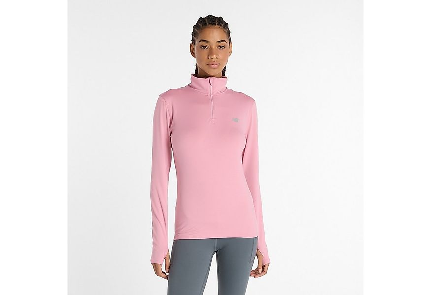 New Balance Laufshirt SPORT ESSENTIALS SPACE DYE 1/4 ZIP (1-tlg) günstig online kaufen