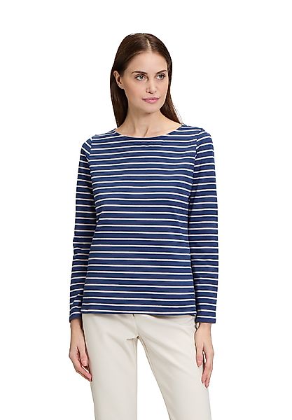 Betty Barclay Kurzarmshirt "Betty Barclay Ringelshirt mit U-Boot-Ausschnitt günstig online kaufen