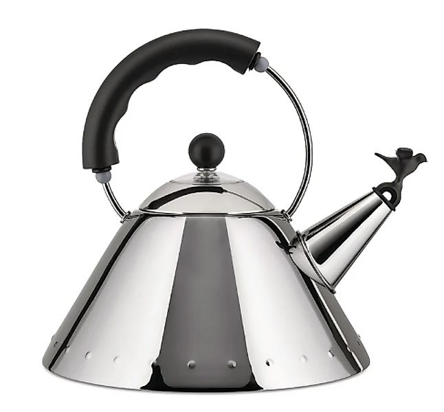 Wasserkessel – Edelstahl, 2,0 l, mit Vogelform-Flöte schwarz, für Induktion günstig online kaufen