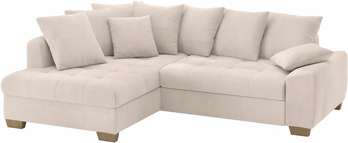 Mr. Couch Ecksofa "Nikita II, L-Form", Wahlweise mit Bettfunktion, Bettkast günstig online kaufen