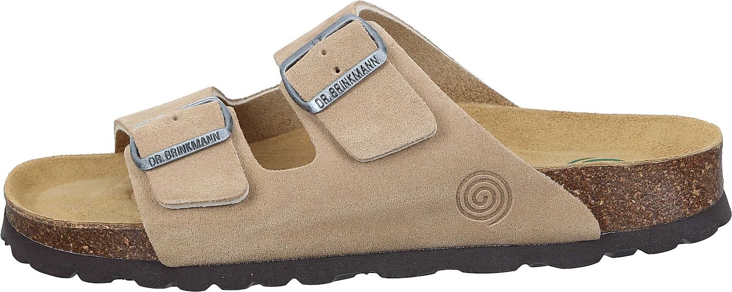 Dr. Brinkmann Pantoletten Pantolette aus Veloursleder günstig online kaufen