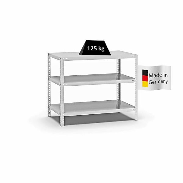 PROREGAL Fachbodenregal Schraubsystem Light-Duty Grundregal HxBxT 80 x 100 günstig online kaufen