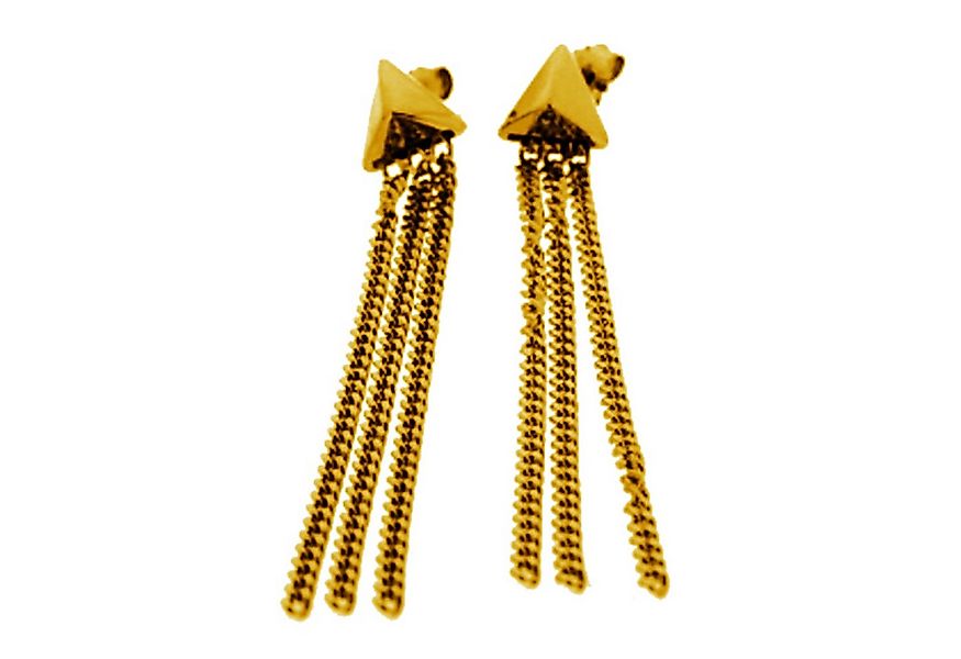 Cavill Ohrring-Set Cavill 925 Sterlingsilber Ohrringe, vergoldet, 70 mm, el günstig online kaufen