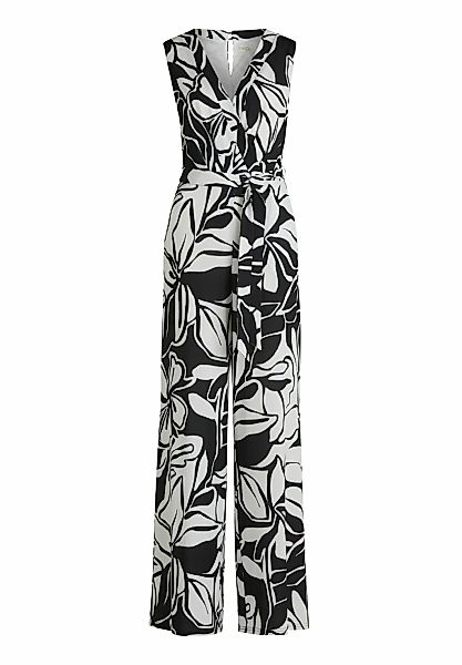 Vera Mont Overall "Vera Mont Jumpsuit mit Bindegürtel", (1 tlg.), Druck günstig online kaufen