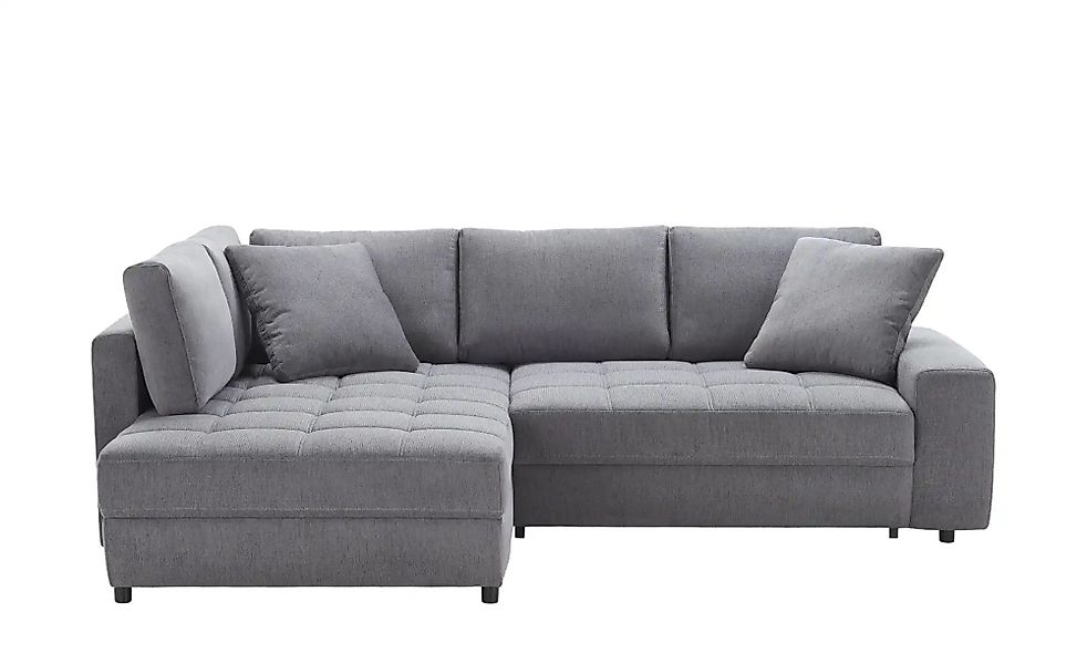 bobb Ecksofa  Arissa de Luxe ¦ grau ¦ Maße (cm): B: 268 H: 91 T: 215.0 Pols günstig online kaufen