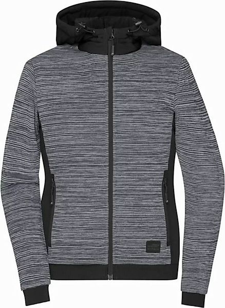 James & Nicholson Fleecejacke Damen Hybrid Strickfleece Jacke günstig online kaufen