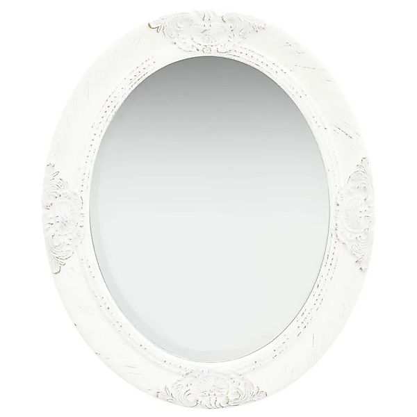 vidaXL Wandspiegel im Barock-Stil 50x60 cm Weiß 320348 günstig online kaufen
