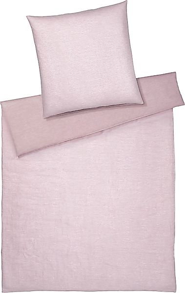 Elegante Bettwäsche "Whisper" 2 Stk. tlg. angenehmes Hautgefühl günstig online kaufen