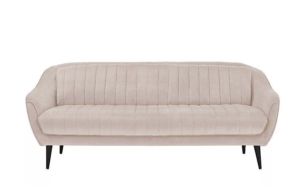 Sofa - rosa/pink - 215 cm - 83 cm - 90 cm - Polstermöbel > Sofas > 3-Sitzer günstig online kaufen