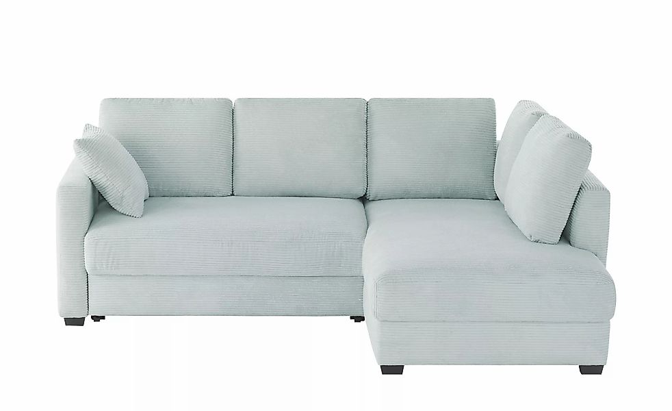 bobb Ecksofa mit Boxspringpolsterung  Lisa de Luxe ¦ blau ¦ Maße (cm): B: 2 günstig online kaufen