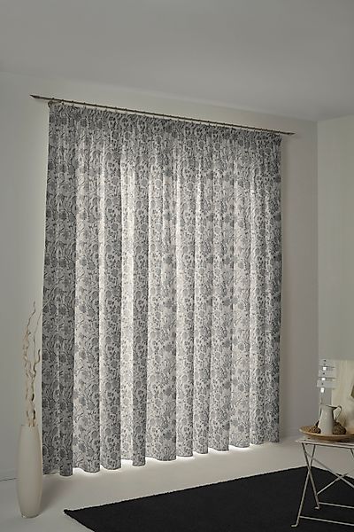 Adam Vorhang Flower Cuveé, Kräuselband (1 günstig online kaufen