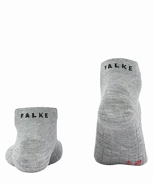 FALKE GO2 Short Damen Golf Socken, 39-40, Grau, Baumwolle, 16780-340003 günstig online kaufen