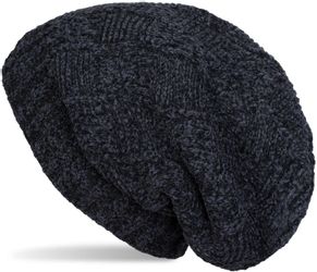 styleBREAKER Strickmütze Chenille Beanie Mütze mit günstig online kaufen