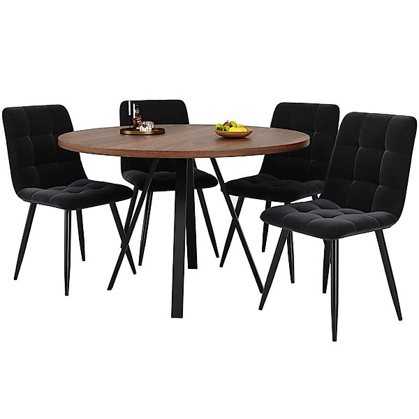 HAUSS SPOLE Essgruppe 5-teilig, Esstisch mit günstig online kaufen