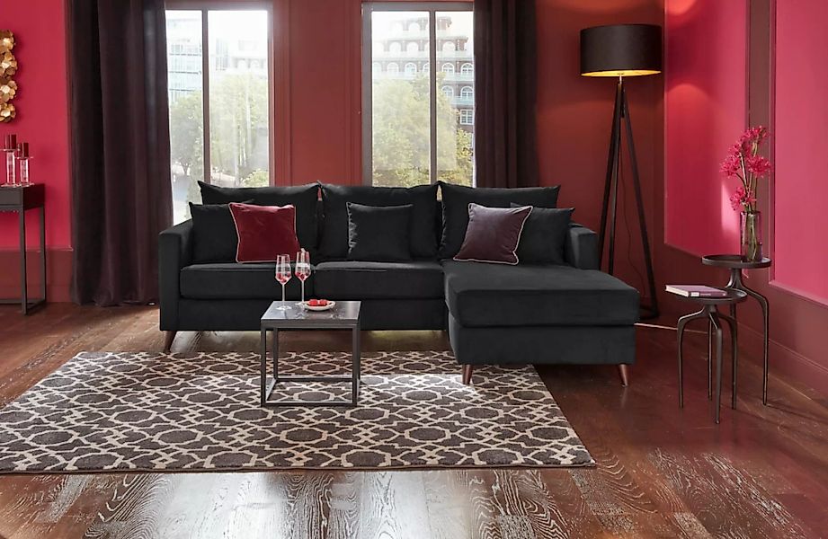 Guido Maria Kretschmer Home&Living Ecksofa "Renesse L-Form", lose Kissen, K günstig online kaufen