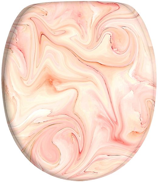 Sanilo WC-Sitz Marmor Rosa, mit Absenkautomatik, günstig online kaufen